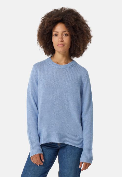 Cash-Mere Seide Kaschmir Oversize Style Rundhals Pullover