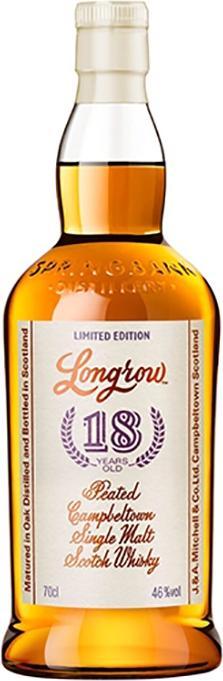 Produktbild Longrow 18 Years (Single Malt, Scotch Whisky, 1 x 70 cl)