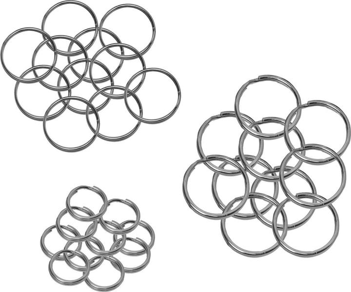 Actual product image Colorations - Schlüsselanhänger-Sortiment, 30-tlg.