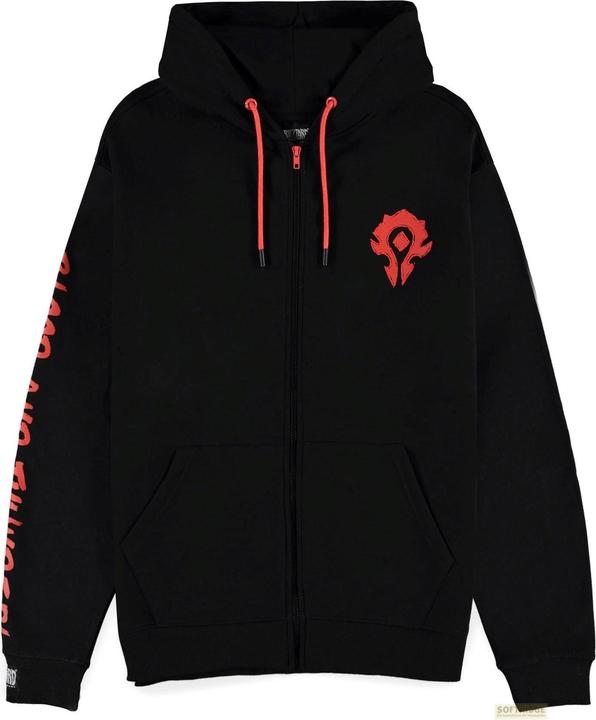Produktbild Difuzed World of Warcraft - Blood & Thunder - Men's Zipper Hoodie - M (M)