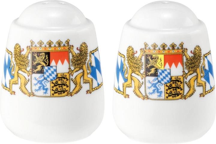 Actual product image Seltmann Weiden Compact Bavaria salt and pepper shaker set (Pepper, Salt)