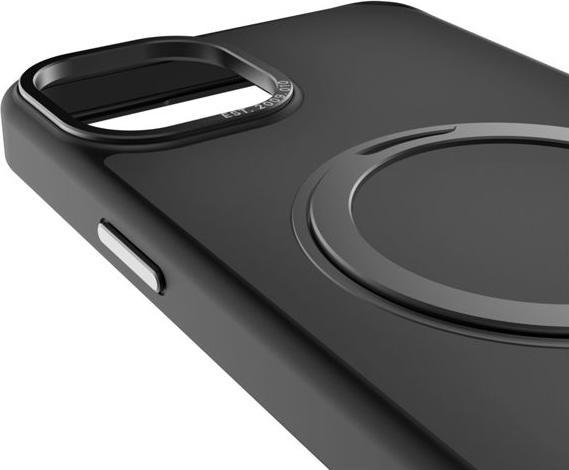 Actual product image Decoded Recycled Plastic Loop Stand Backcover iPhone 15 Plus Black (Apple iPhone 15 Plus)