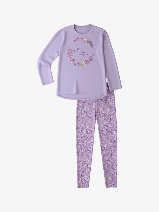 Produktbild Calida Pyjama "Kids Botanic" hellviolett (152)