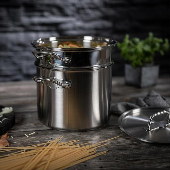 Image du produit Kuhn Rikon Montreux (22 cm, Casserole, Acier inoxydable)