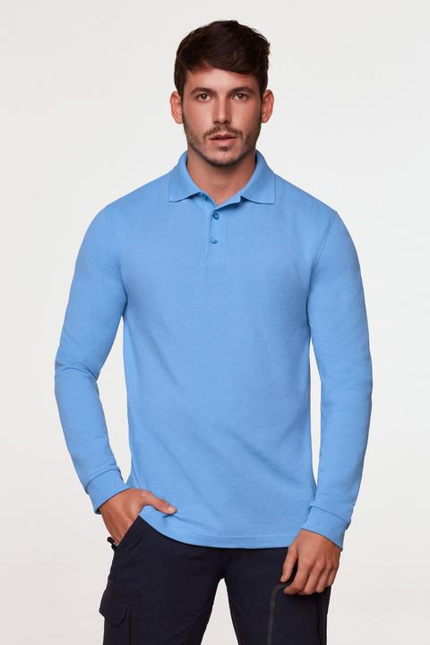 Produktbild Hakro Longsleeve-Poloshirt MIKRALINAR® (4XL)