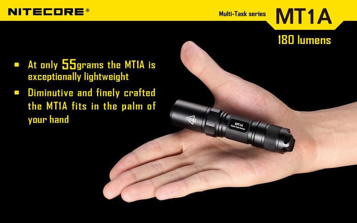 Actual product image Nitecore Mt1a (10.50 cm, 180 lm)