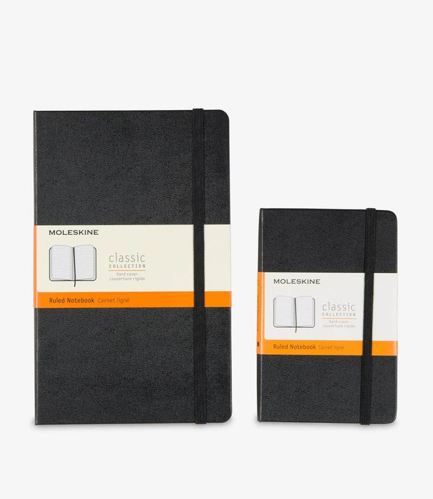 Image du produit Moleskine Carnet Classic Large (A5, À rayures, Couverture rigide)