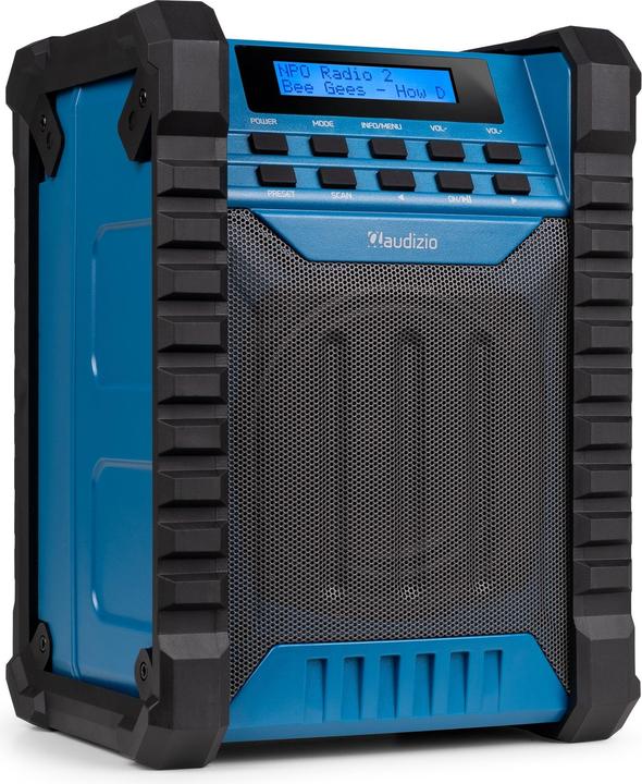Actual product image Audizio Baustellenradio Temi Blau, Radio Tuner: FM, DAB+ (FM, DAB+, Bluetooth)