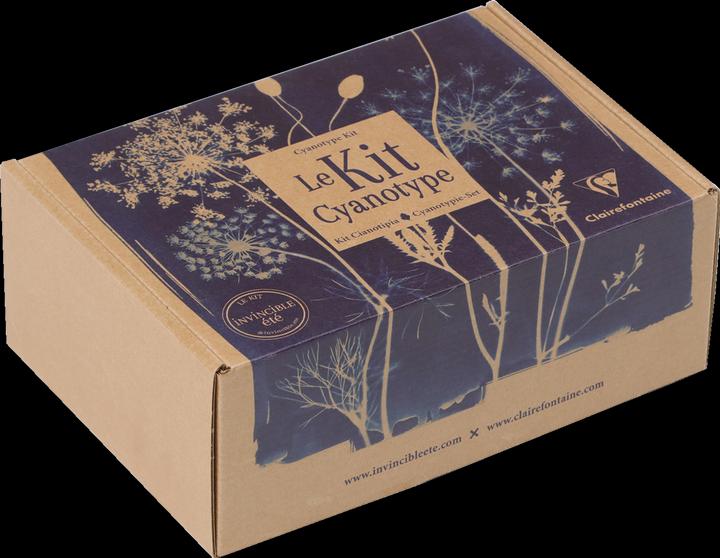 Actual product image Clairefontaine Cyanotype Creative Kit Set