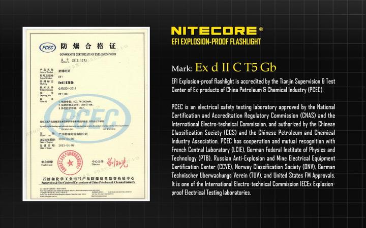 Produktbild Nitecore EF1 (15.22 cm, 830 lm)