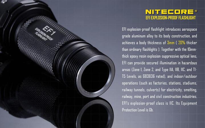 Produktbild Nitecore EF1 (15.22 cm, 830 lm)