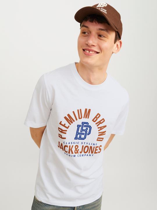 Actual product image Jack & Jones Printed round neck T-shirt T-shirt (S)