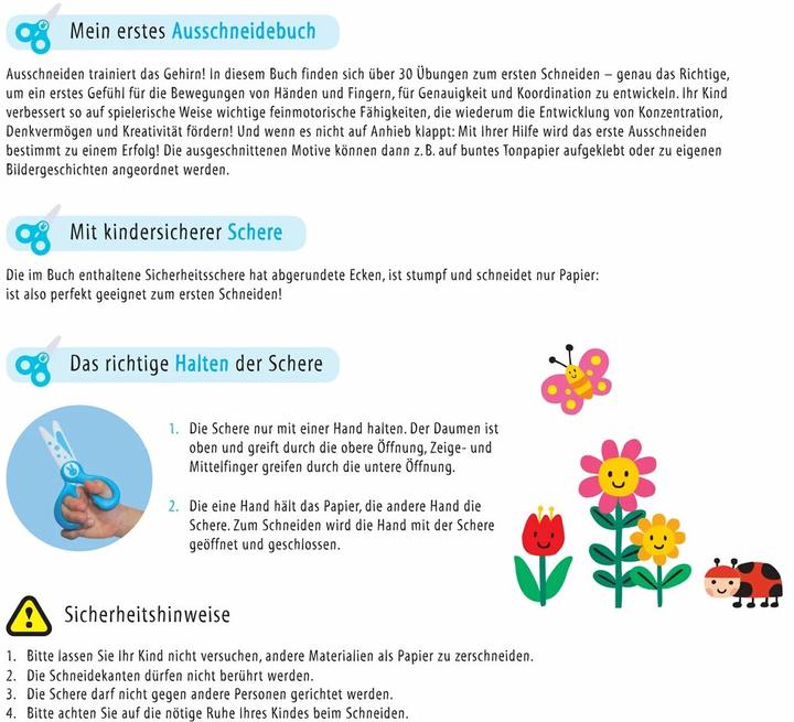Nährwerte und Zutaten Mein erstes Ausschneidebuch (Deutsch, 2017)