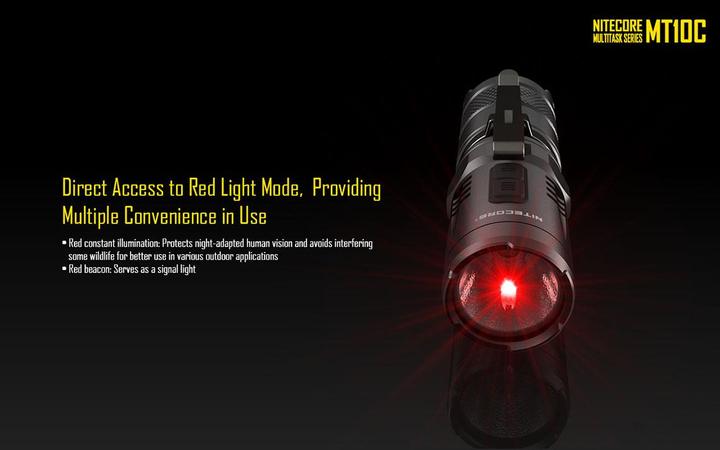 Actual product image Nitecore Mt10c (9.12 cm, 920 lm)