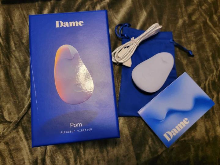 Produktbild Dame Products Pom Flexible Vibrator Ice