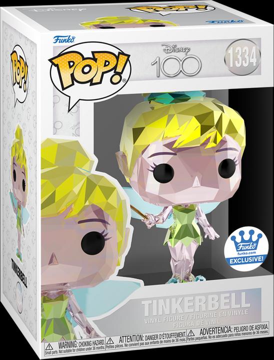 Actual product image Funko POP! Disney 100th Tinker Bell (Facet) Exclusive