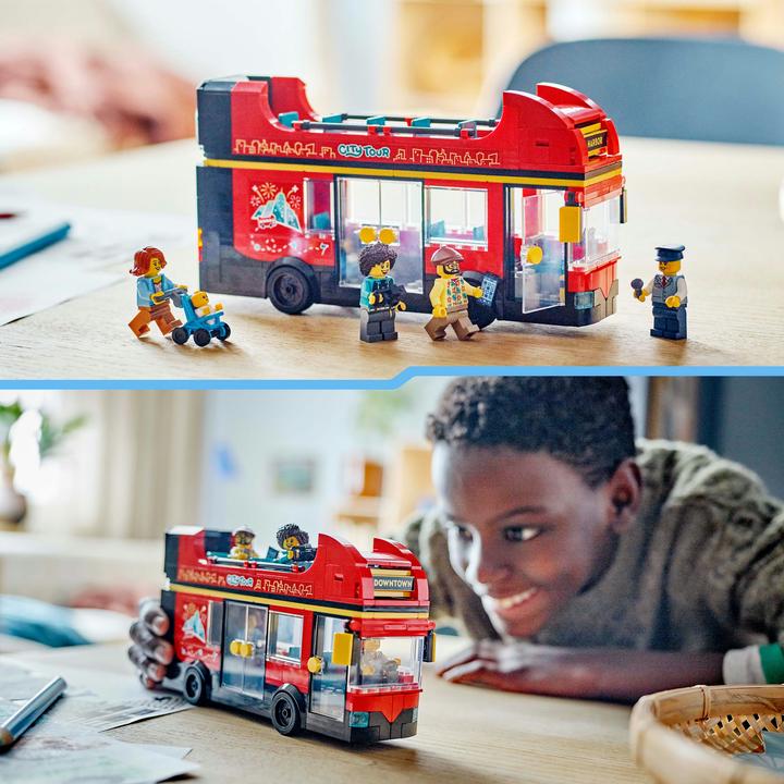Actual product image LEGO Double-Decker Sightseeing Bus (60407, LEGO City)