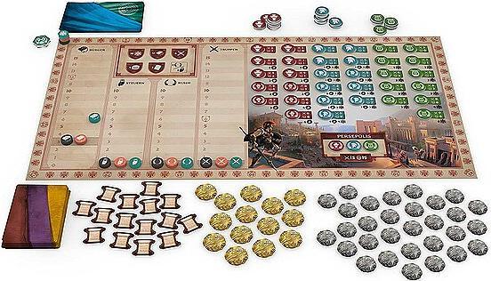 Actual product image Iello 518249 - Khora, Board game, 2-4 players, ages 14+ (DE edition) (German)