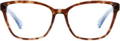Kate Spade Belen Brille Frauen Havanna Blau Cat Eye 55mm