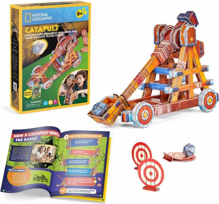 Productafbeelding Cubicfun Puzzel 3D National Geographic Katapult (84 onderdelen)