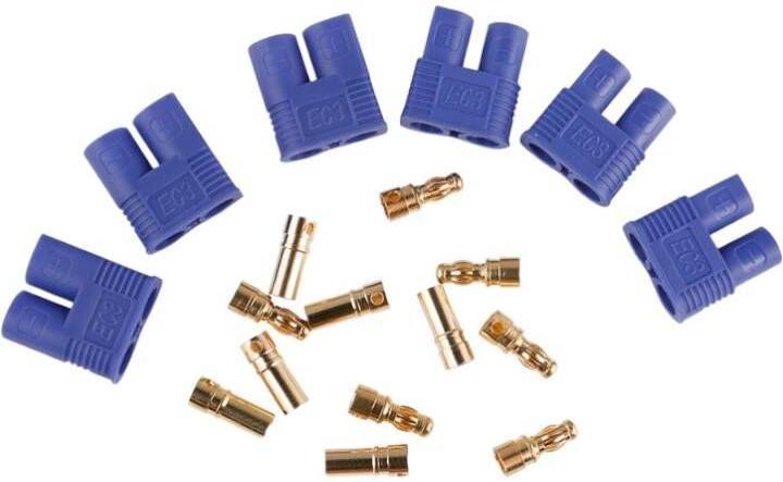 Gens Ace EC3 male & female plug (3 pairs)