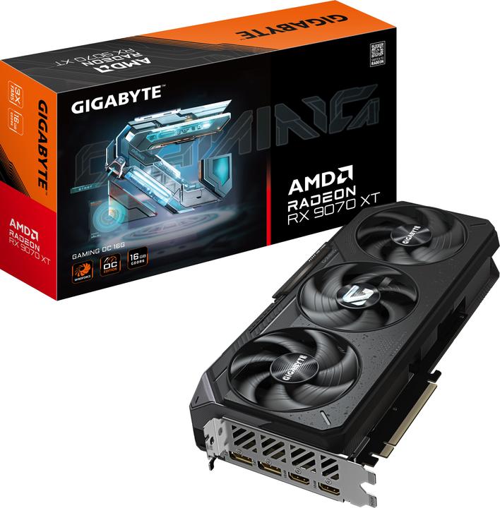 Produktbild Gigabyte Radeon RX 9070 XT GAMING OC 16G (16 GB)