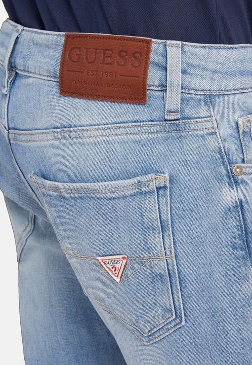 Produktbild Guess Jeans Skinny-Fit-Jeans Miami mit Label-Patch im 5-Pocket Style (W36/L32)