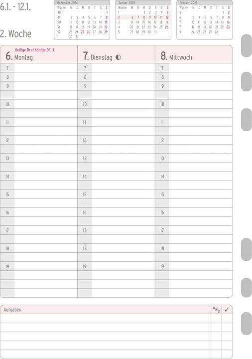 Image du produit Chronoplan Plan hebdomadaire (A5, Allemand)