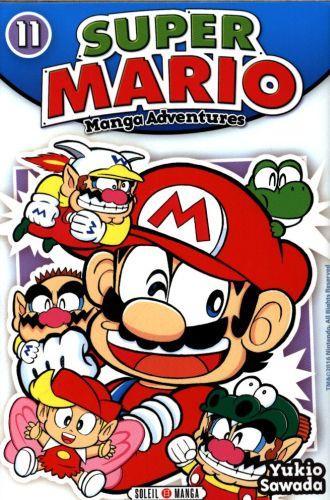 Actual product image NoName SUPER MARIO MANGA ADVENTURES - Tome 11 (French, Sawada Yukio, 2016)