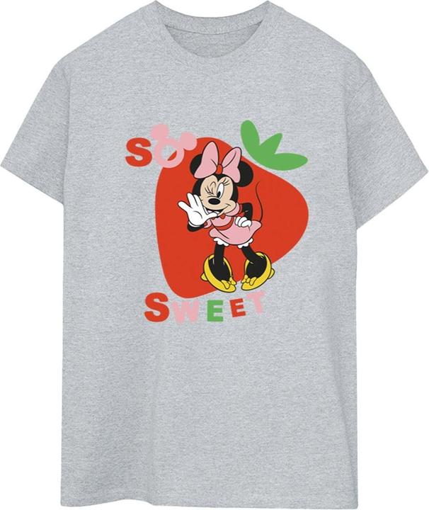 Immagine prodotto Disney Minnie Mouse So Sweet Strawberry Maglietta Ampia Donna (S)