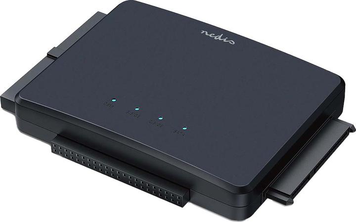 Immagine prodotto Nedis Adattatore per disco rigido | USB 3.2 Gen1 | 2,5 / 3,5 " | IDE + SATA | alimentazione di rete