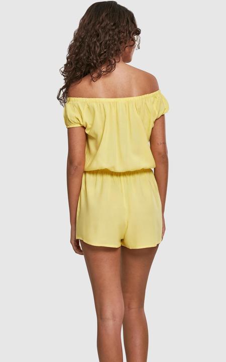 Actual product image Urban Classics Ladies Off Shoulder Short Jumpsuit (5XL)