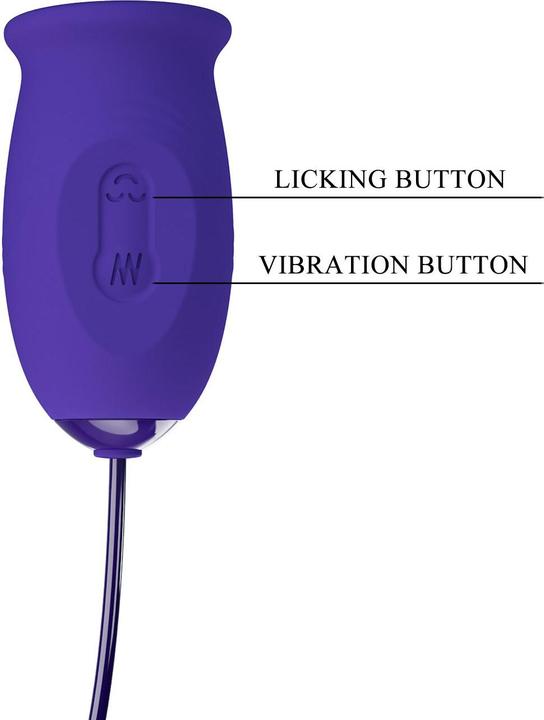 Produktbild Pretty Love Daisy Youth Violet Wiederaufladbarer Vibrator-Stimulator