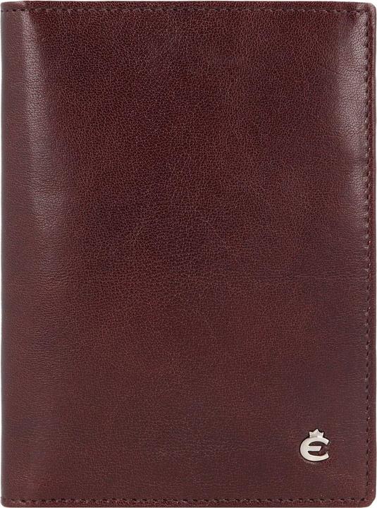 Esquire Toscana Ausweisetui RFID Schutz Leder 9 cm