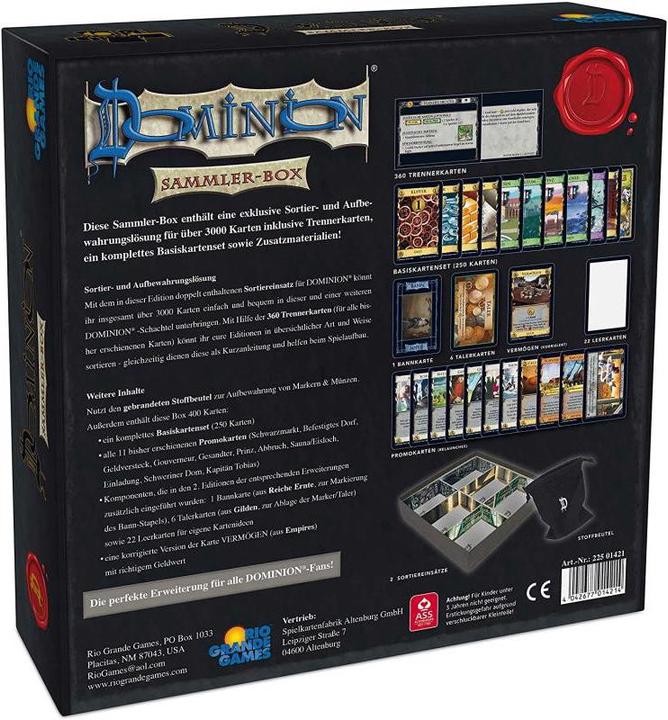 Actual product image Rio Grande Games Dominion (German)