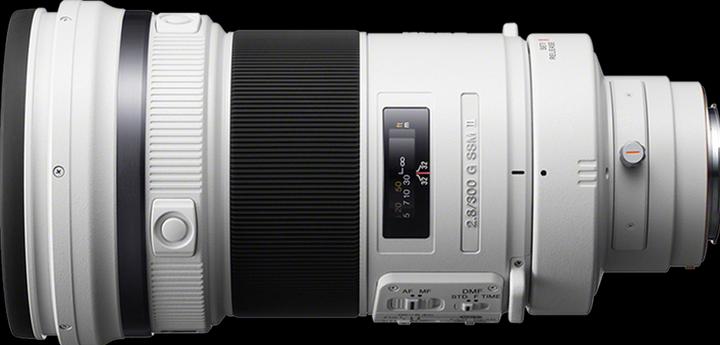 Actual product image Sony 300mm f/2.8 G SSM II, Full Frame A-Mount (Sony A, full size)
