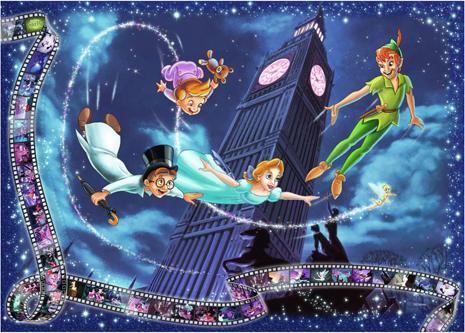 Actual product image Ravensburger Puzzle Disney Peter Pan, 1000 pieces. (1000 pieces)