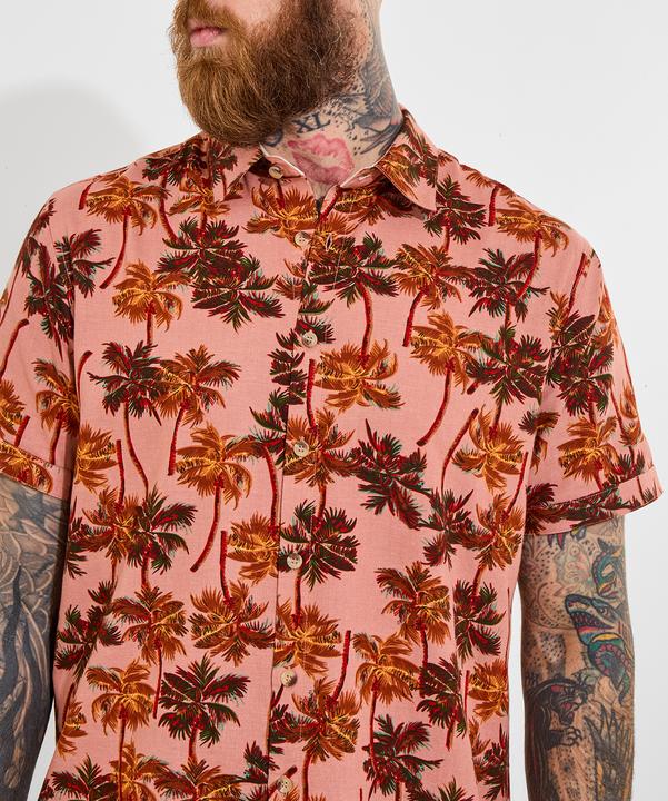 Produktbild Joe Browns Palm Tree Print Short Sleeve Shirt (L)