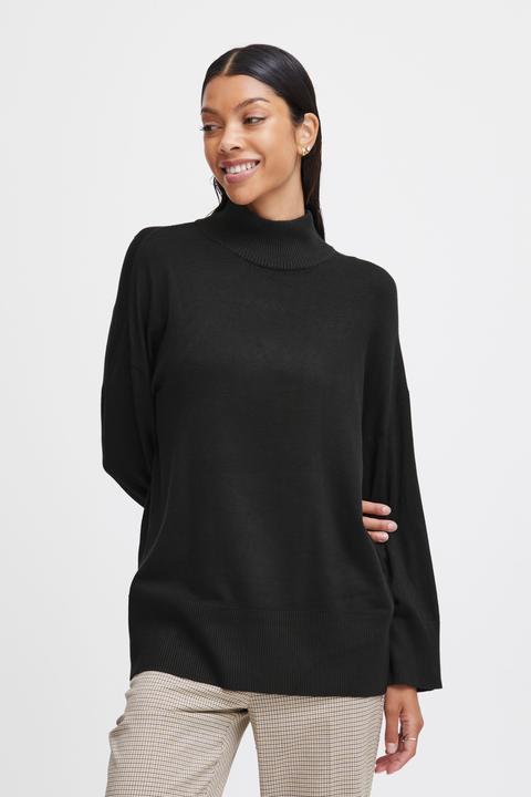 Actual product image B.young BYMMPIMBA1 LOOSE TURTLENECK - 20813512 (S)