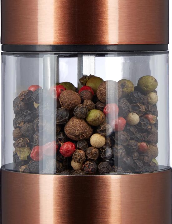Immagine prodotto Relaxdays Macinapepe elettrico (Sale marino, Pepe, Peperoncino rosso)