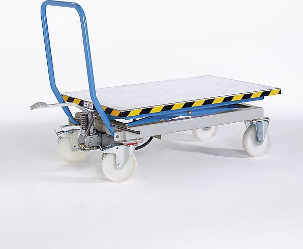 Actual product image eurokraft pro Scissor lift table truck (1000 kg)