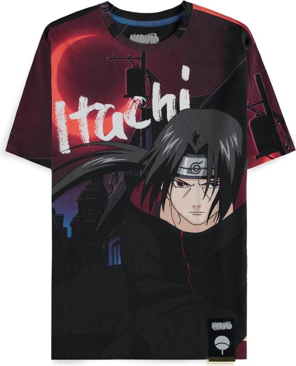 Difuzed Naruto - Itachi And Sasuke Digital AOP Men's Short Sleeved T-shirt - 2XL (XXL)
