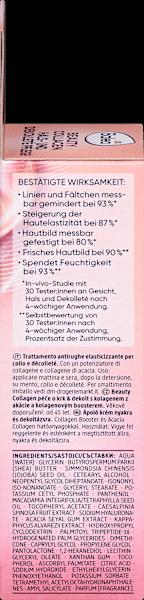 Valeurs nutritives et ingrédients dm Balea Collagène de beauté (Crème pour le corps, 50 ml)