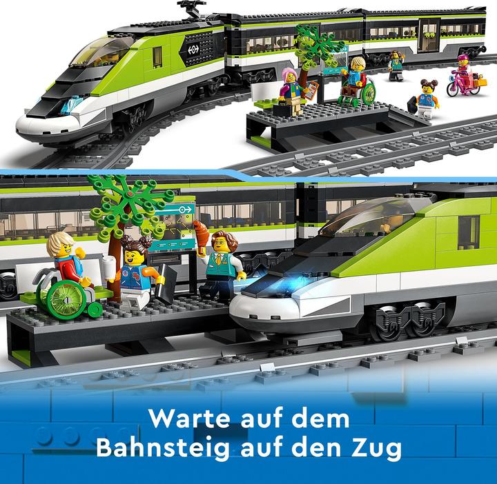 Immagine prodotto LEGO Treno espresso passeggeri (60337, LEGO City, LEGO Powered UP)