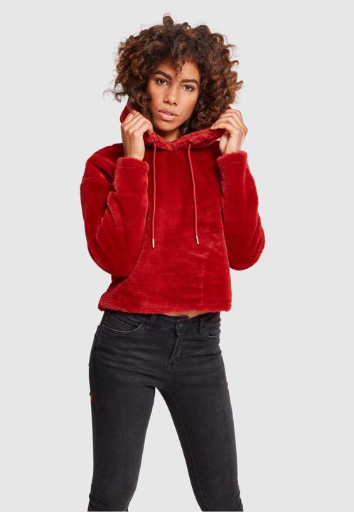 Actual product image Urban Classics Ladies Oversize Short Teddy Hoody (XS)