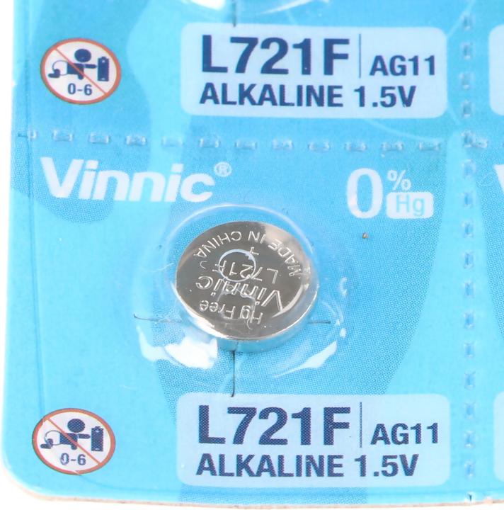 Image du produit Vinnic 10 pièces AG11 (1 pcs, 22 mAh)