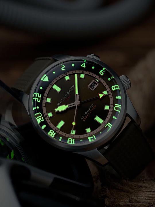Actual product image Spinnaker SP-5121-22 Bradner GMT (Analogue wristwatch)