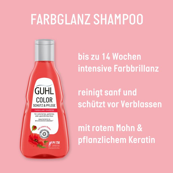 Actual product image Guhl Color Schutz & Pflege Shampoo (250 ml, Liquid shampoo)