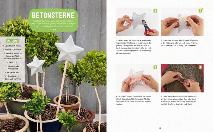Actual product image Beton-Deko für den Garten (German, Joanna Roundel, 2021)
