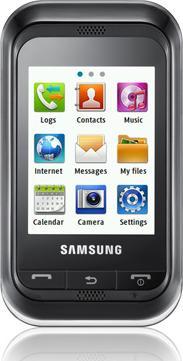 Actual product image Samsung C3300 - Deep Black (2.40", 1.30 Mpx)
